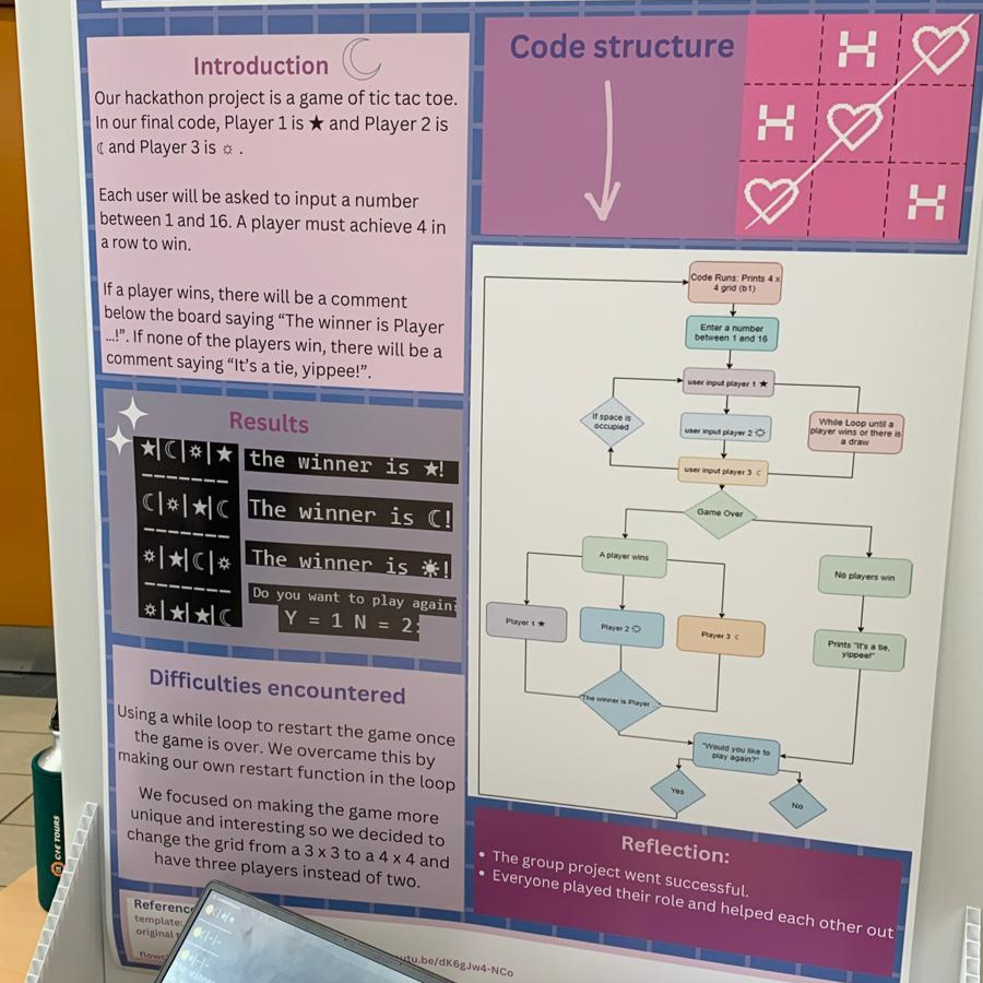 poster presentation for this programming project